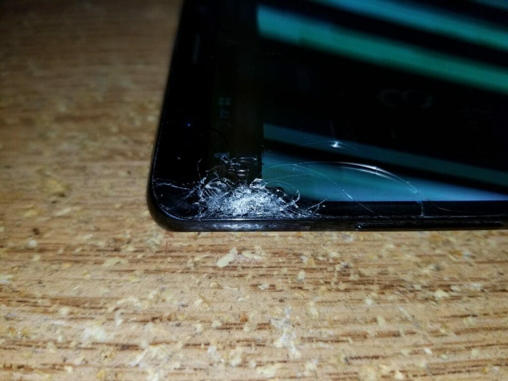Ouch, I broke my phone screen
