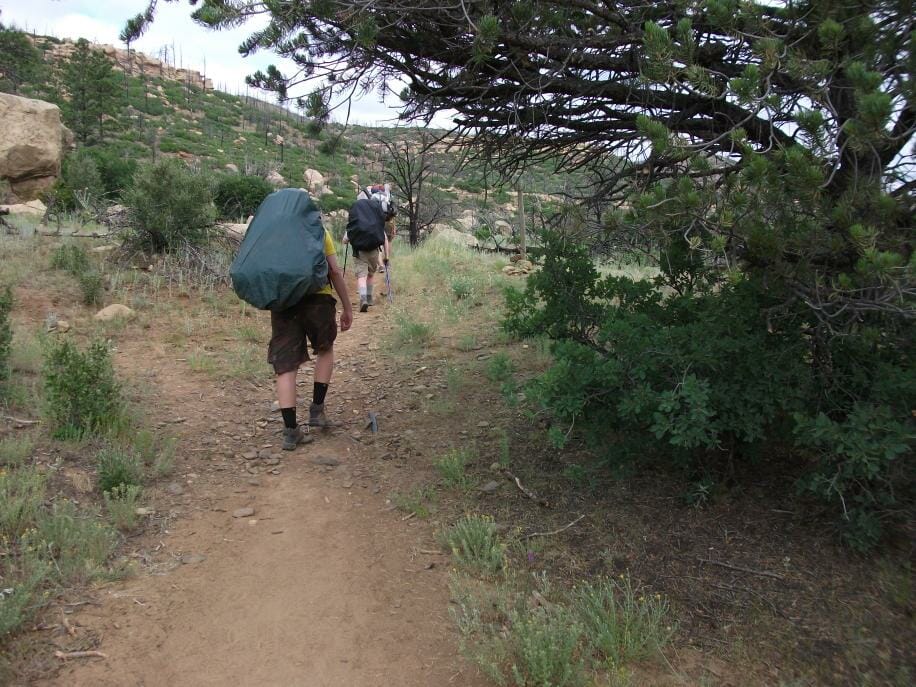 Leaving Anasazi heading to Indian Writings