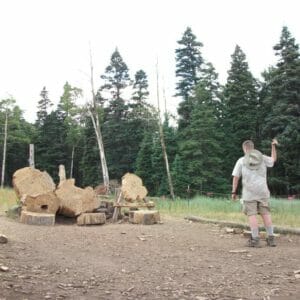 Tomahawk throwing Tomahawk throwing