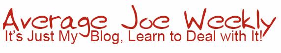 Average Joe Weekly Blog Logo