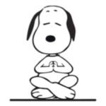 Meditate Snoopy