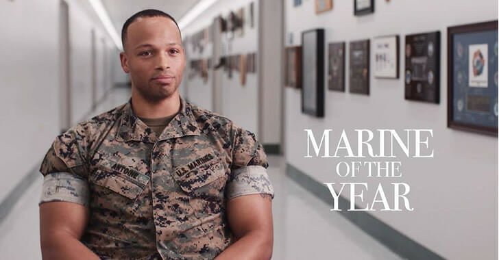 Marine of the Year 2021 - Sgt. Brandon Antoine