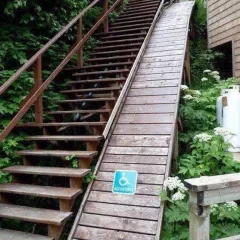 Handicap ramp from hell Handicap ramp from hell