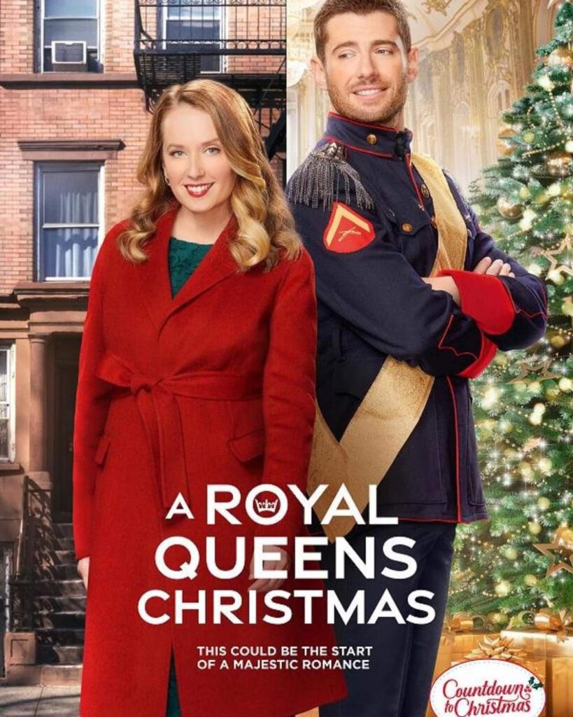 A Royal Queens Christmas Poster