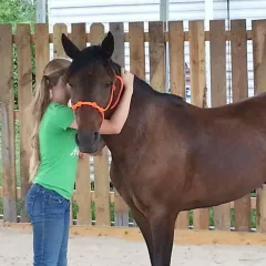 Justina and our daughter Justina and our daughter