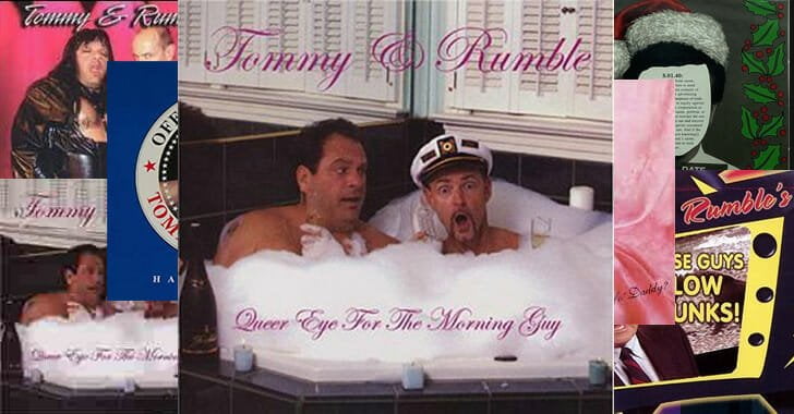 Tommy & Rumble in the morning on WNOR - Queer Eye For The Morning Guy