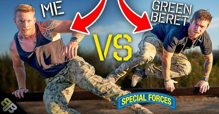 Youtuber and Navy veteran Austen Alexander vs a Green Beret