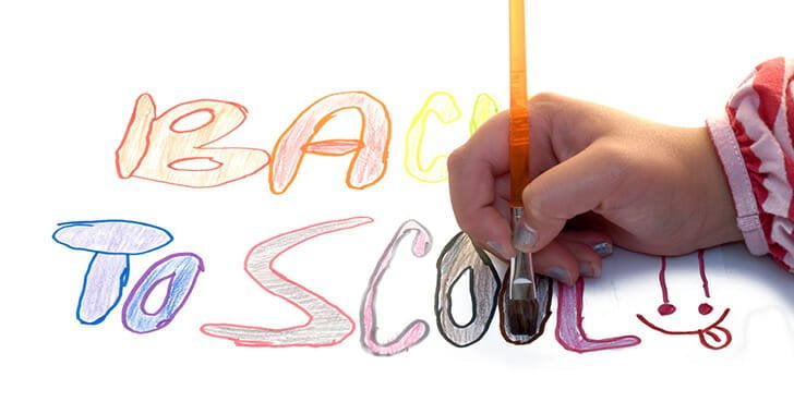 Mispelling of Back to School - scool