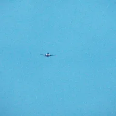 In the flight path baby