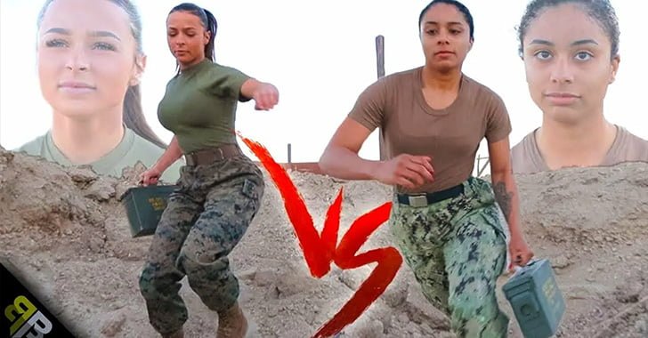 Youtuber and Navy veteran Austen Alexander, Female vs Female