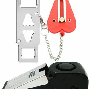 Portable Door Lock & Door Stop Alarm