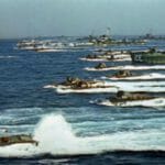 LVT’s hitting the beach-297 LVT's hitting the beach