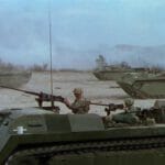 LVT’s hitting the beach-186 LVT's hitting the beach-186