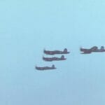 F4U Corsairs the entrance to the caves-595 F4U Corsairs the entrance to the caves