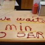 We waited 30 minutes