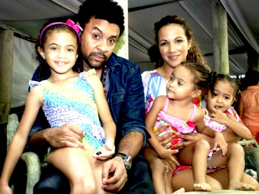 Shaggy and his wife Rebecca Parker