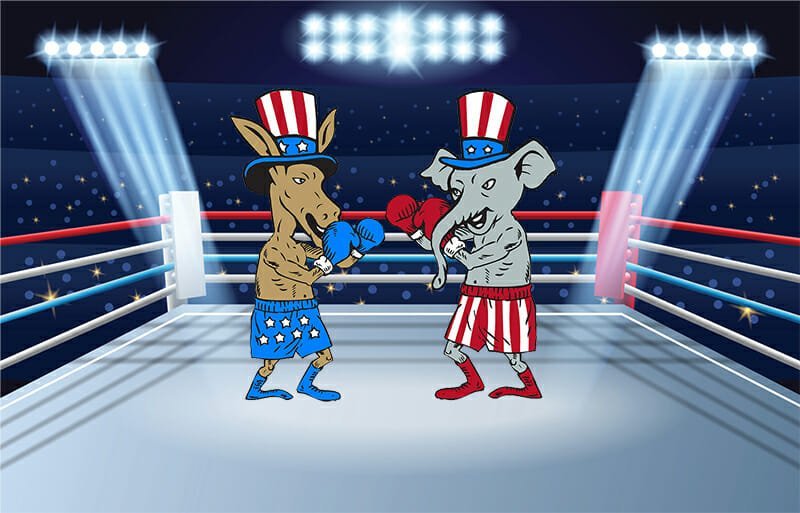 Political Boxing Ring