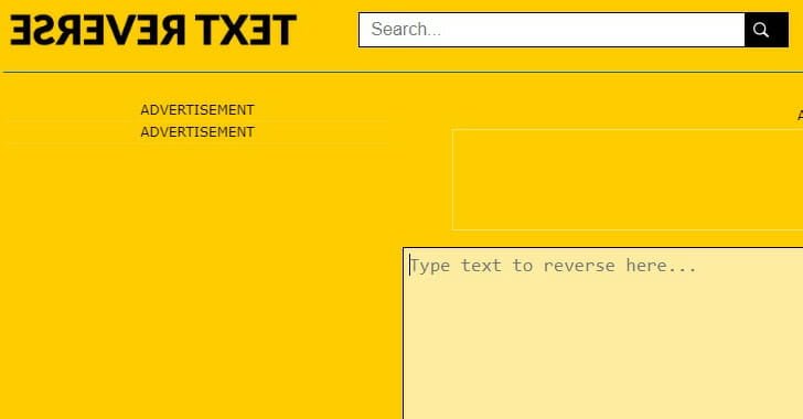 text reverse