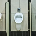 Urinals in men’s room Urinals in men's room