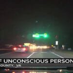 Enroute to a unconscious person Enroute to a unconscious person