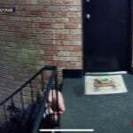 Doorbell camera video of child playing with a loaded handgun
