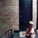 Doorbell camera video of child playing with a loaded handgun