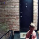 Doorbell camera video of child playing with a loaded handgun