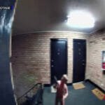 Doorbell camera video of child playing with a loaded handgun