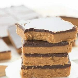 Recipe for No Bake Keto Peanut Butter Bars