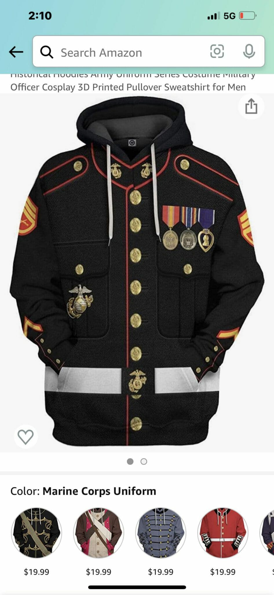 Well I guess you can always buy this shit (Dress Blues Hoodie)
