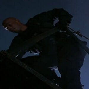 Major Payne, slaying and stacking bodies