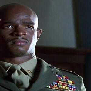 Major Payne learning he is being discharged