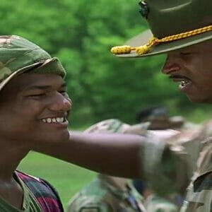 Major Payne meeting the green boys