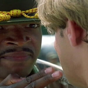 Major Payne meeting the green boys
