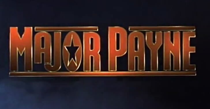 Major Payne opening title shot