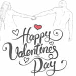 Happy Valentines Day – Man and Women Happy Valentines Day - Man and Women