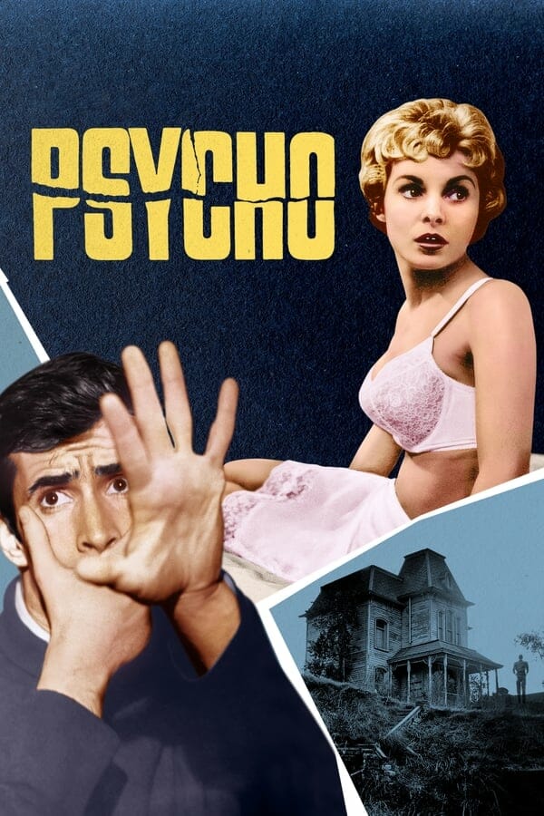 Psycho movie poster circa 1960