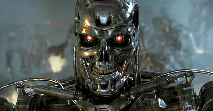 T-800 Endoskeleton from Terminator movie (1984) - Warner Brothers & Columbia Pictures