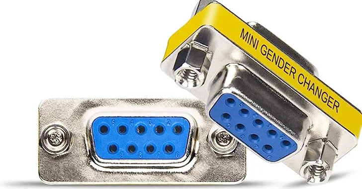DB9 Serial Port Gender Bender