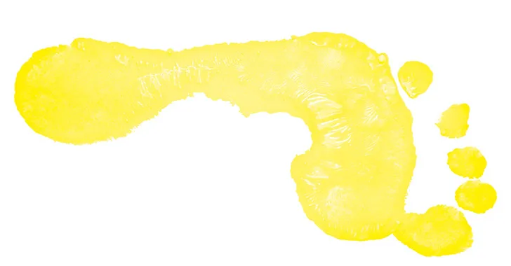 yellow footprint