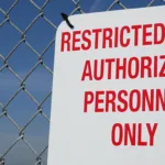 restricted area - authorized personnel only sign