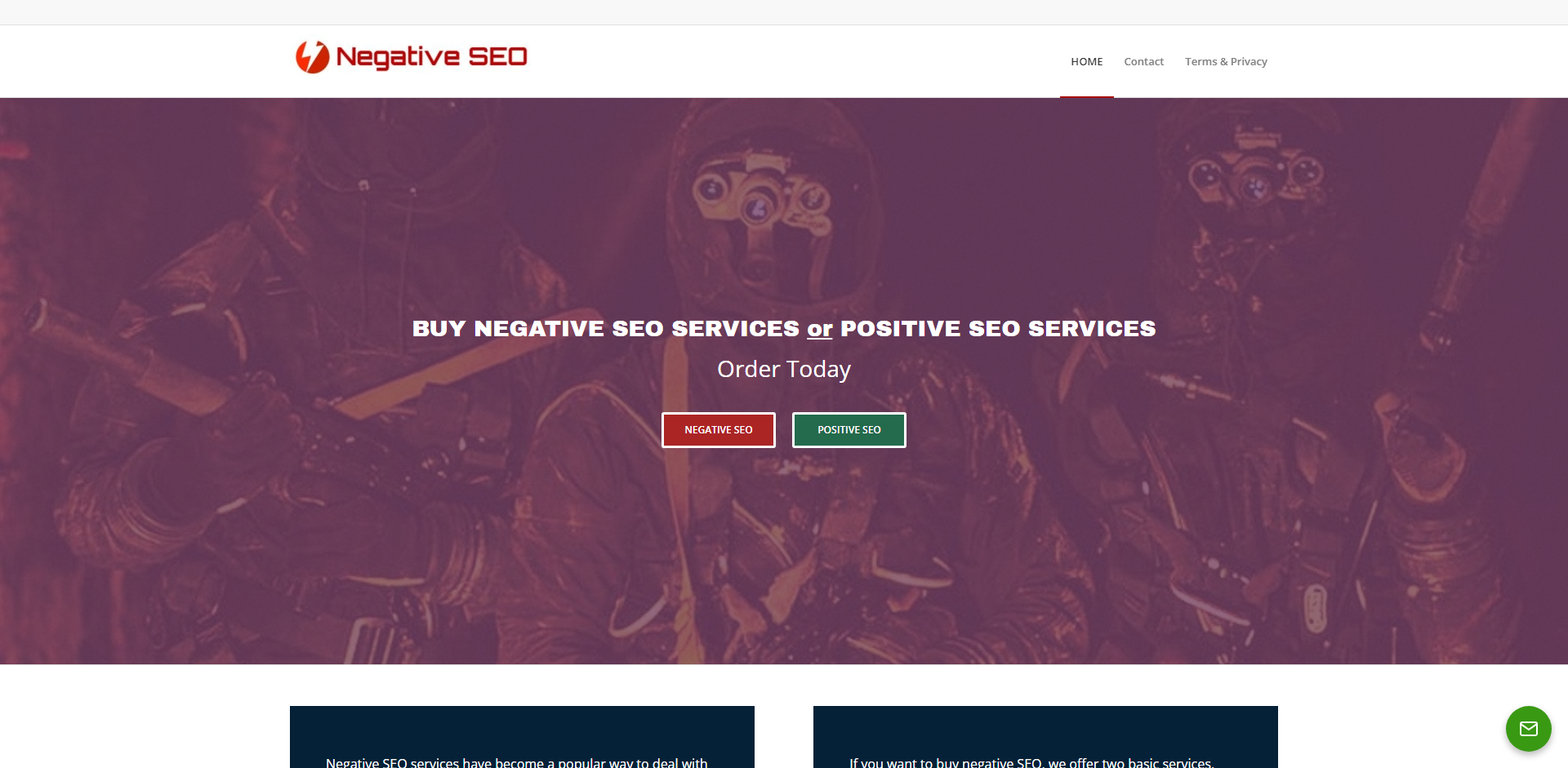 Negative SEO Services - Available for purchase