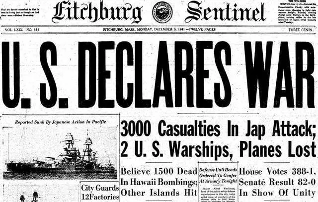 The United States Declares War