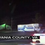 Deputy Tristen Burnett making a traffic stop Deputy Tristen Burnett making a traffic stop