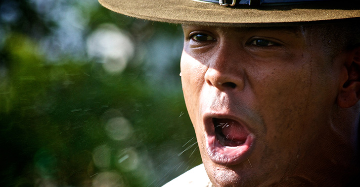 A drill instructor
