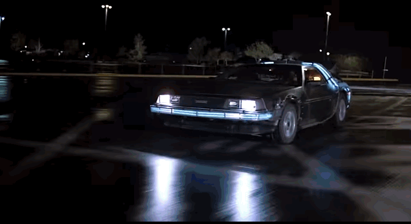 Back To The Future Delorean Time Machine