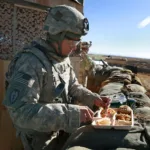 Thanksgiving with the troops - Photo credit U.S. Army